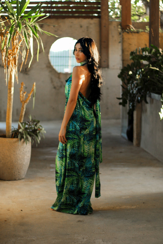 BARI PRINT DRESS