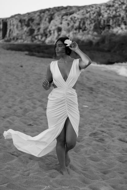 LONG TAIL FOGGIA DRESS