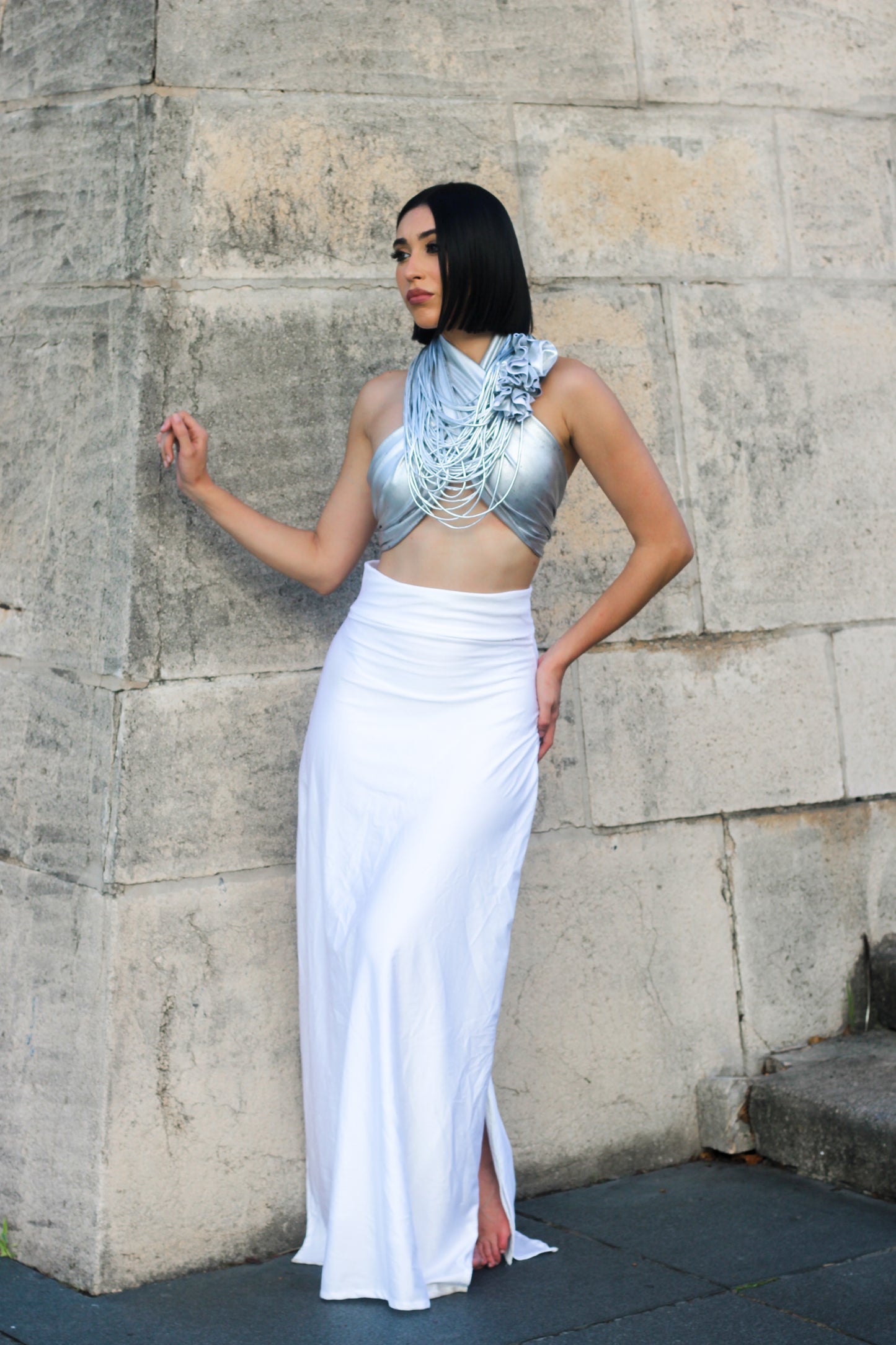 NILO METALIC NECKLACE