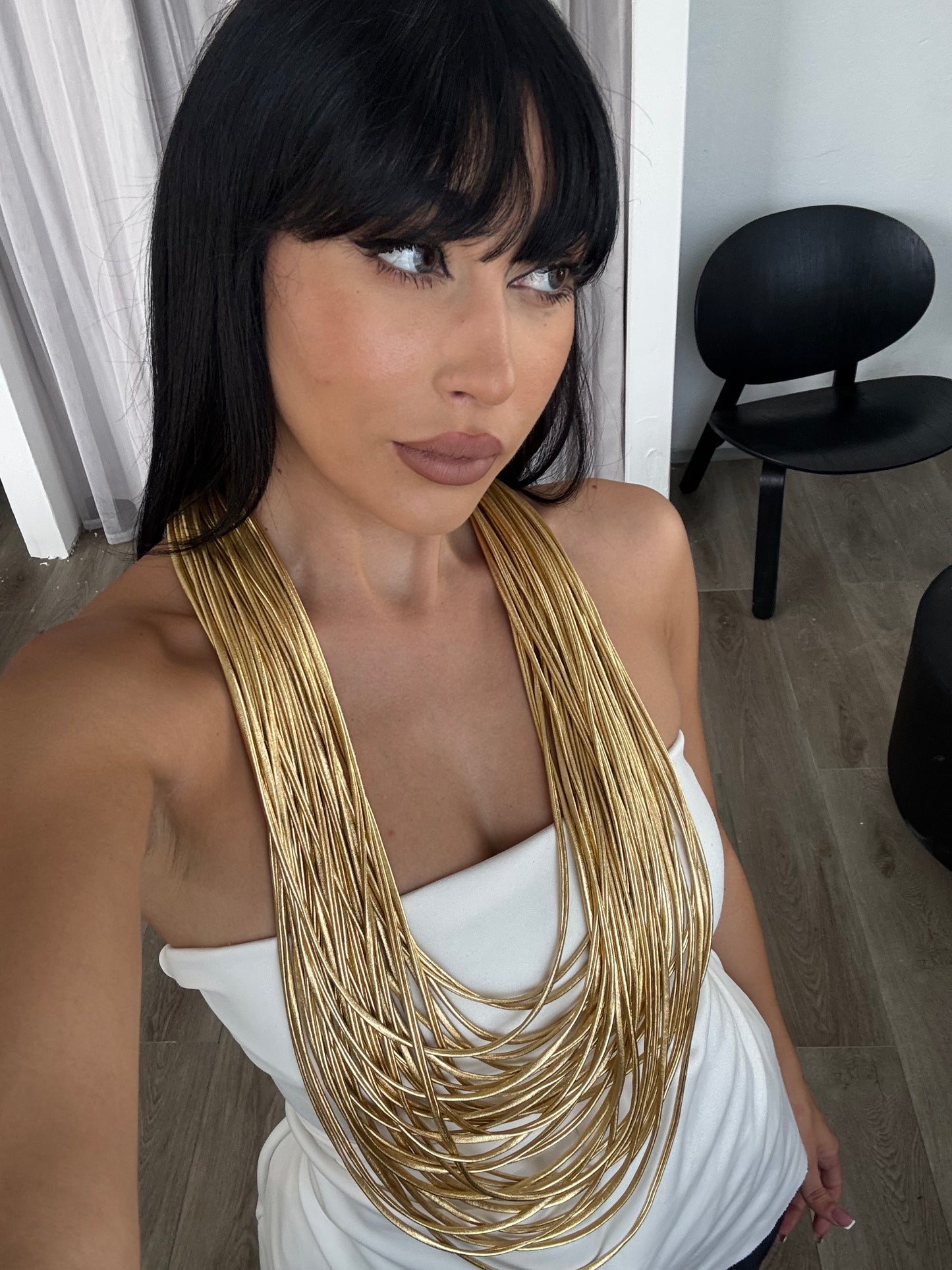 NATALIA METALIC NECKLACE